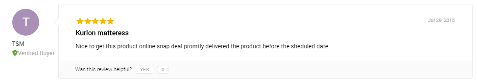 snapdeal reviews