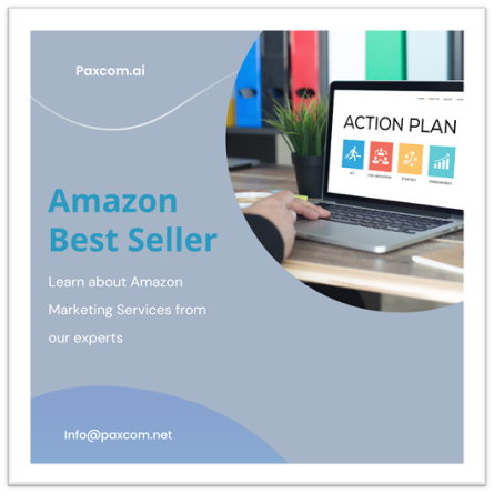 Paxcom's expert tips and solutions towards Amazon Marketing Services and Best Seller Badge
