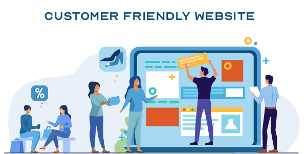 customer friendly website