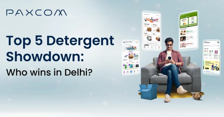 Top 5 Detergent Showdown :- Who wins in Delhi?
