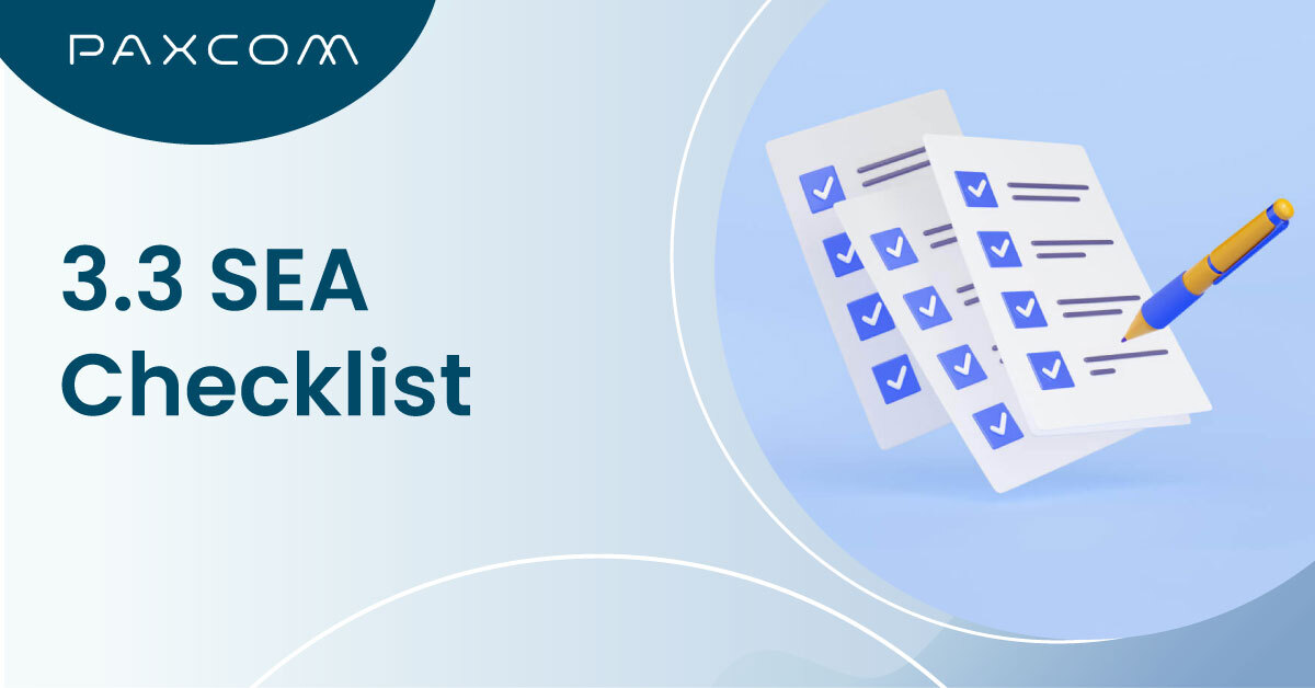 3.3 SEA Checklist
