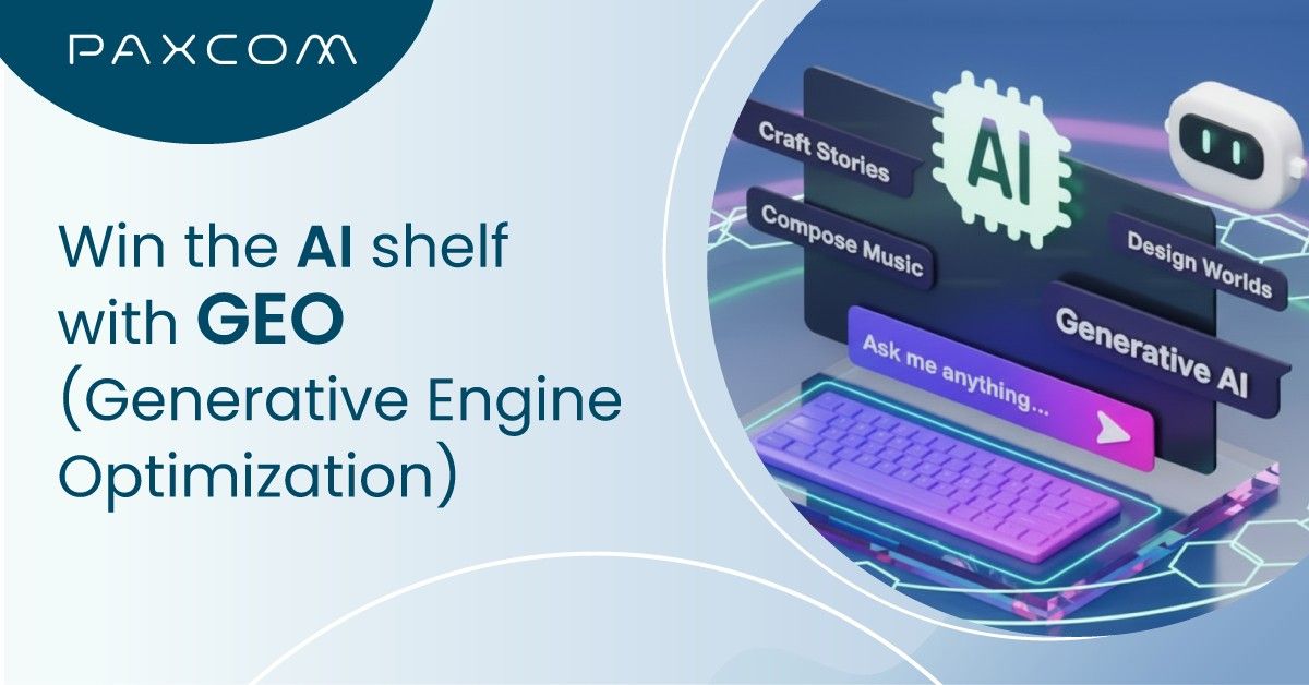 Win the AI shelf with GEO (Generative Engine Optimization)