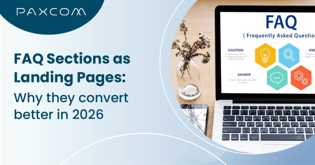 FAQ Sections are the new landing pages